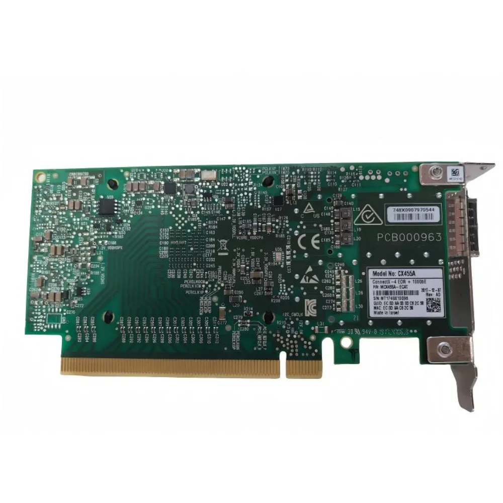 MCX455A-ECAT CX455A 100GbE Sin - 100Gbe Qsfp28 Network Card review and price