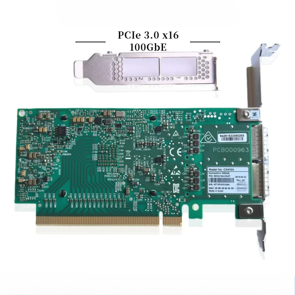 Mellanox Mcx416a-ccat Connectx - 100Gbe Qsfp28 Network Card review and price